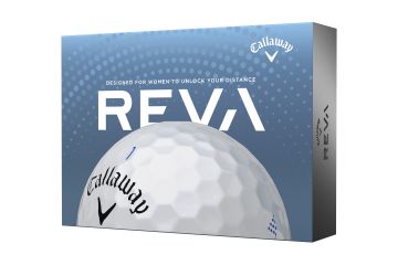 Callaway Reva 2023 Golfbälle-Weiß-12-Pack