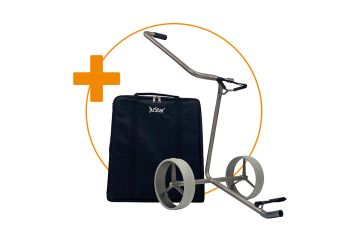 JuStar Trolley Silver 2-Rad