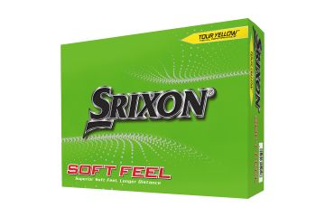 Srixon Soft Feel 2023 Golfbälle Gelb-12-Pack