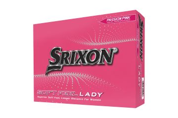 Srixon Soft Feel Lady Golfbälle Pink-12-Pack