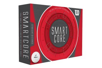 Wilson Smart Core Golfbälle-Weiß-12-Pack