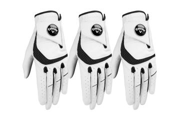 Callaway Syntech II Herren Allwetter Handschuh 3er-Pack