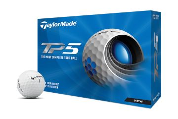 TaylorMade TP5 Golfbälle-Weiß-12-Pack