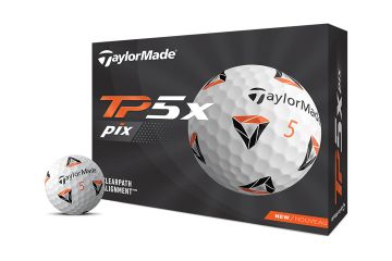 TaylorMade TP5x pix 2021 Golfbälle
