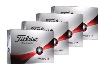 Titleist Pro V1x 2023 Golfbälle 4er-Pack