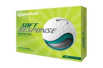 TaylorMade Soft Response 2022 Golfbälle-Weiß-12-Pack