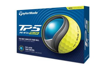 TaylorMade TP5 Golfbälle 24 Gelb 12-Pack