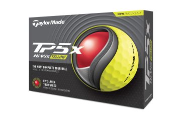 TaylorMade TP5x Golfbälle 24 Gelb 12-Pack