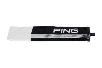 Ping Tri-Fold Schlägertuch Schwarz/Weiß