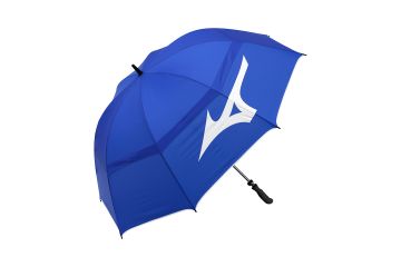 Mizuno Tour Twin Canopy Regenschirm-Blau/Weiß