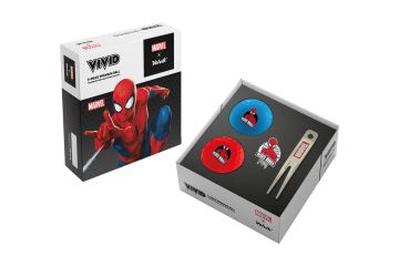 Volvik Motivball Marvel Pitchgabel-Geschenkset - Spider-Man