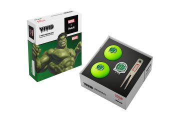 Volvik Motivball Marvel Pitchgabel-Geschenkset - Hulk
