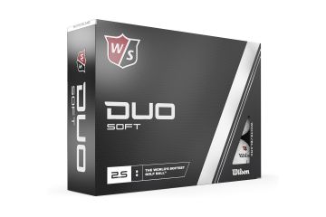 Wilson Duo Soft Golfbälle-Weiß-12-Pack