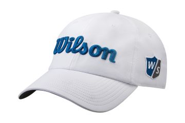 Wilson Cap Pro Tour Weiß/Blau Verstellbar