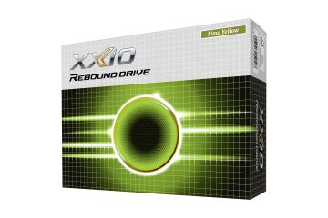 XXIO Rebound Drive Golfbälle-Lime-12-Pack