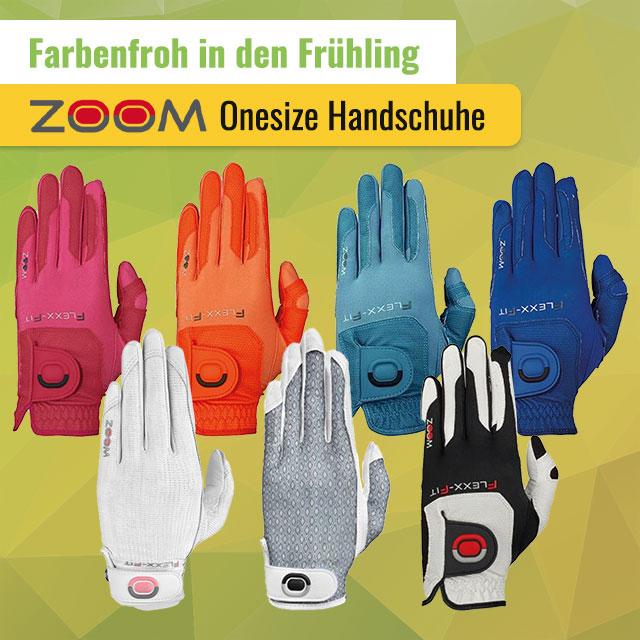 Zoom - farbenfrohe Handschuhe