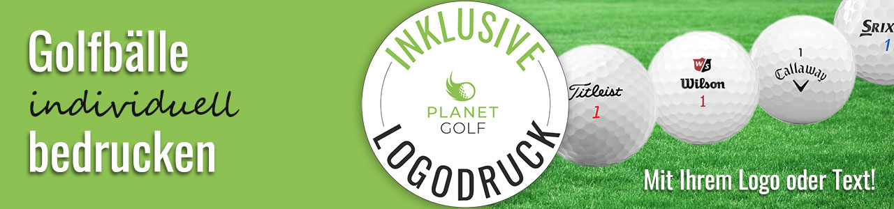 Golfbälle mit einem Logo personalisieren und bedrucken lassen