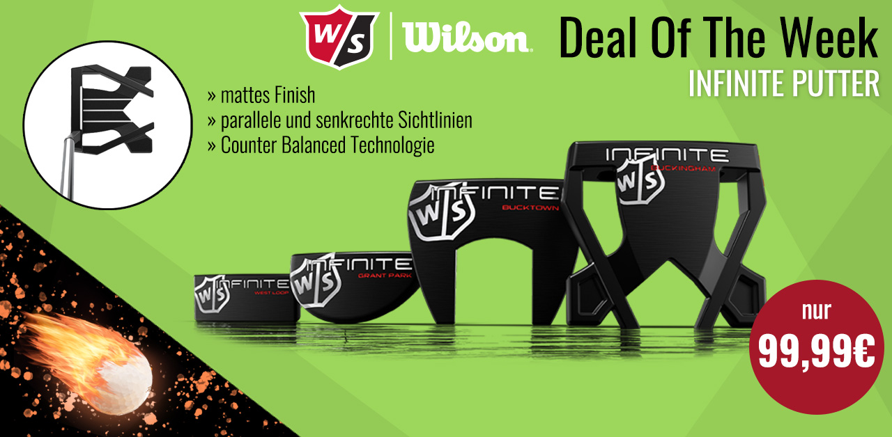 Wilson Infinite Putter - nur 99,99 €