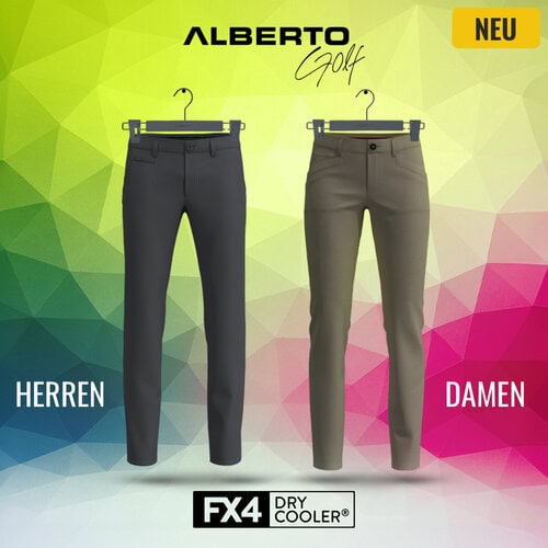 NEU: Alberto Golfhosen mit FX4 Dry Cooler