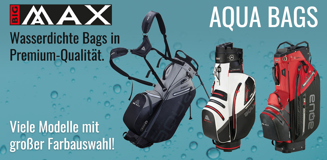 Big Max Aqua Golfbags - verschiedene Modelle und Farben
