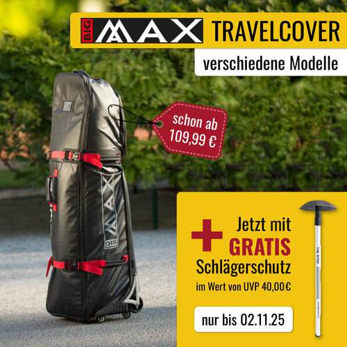 Big Max Travelcover mit gratis Spine - nur bis 02.11.25