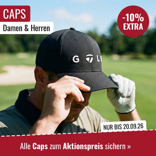 Alle Caps sind während dem Aktionszeitraum um 10% reduziert