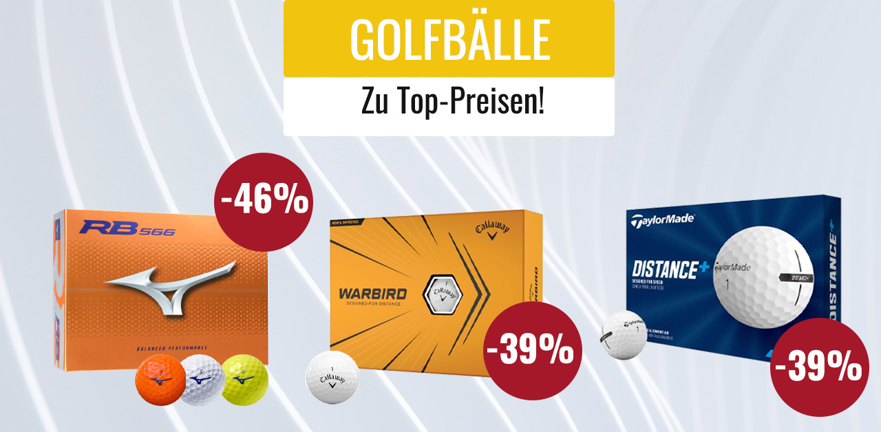 Golfbälle zu Top-Preisen