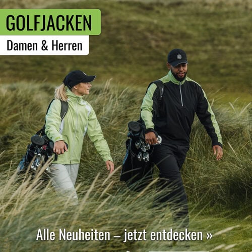 Golfjacken für Damen und Herren