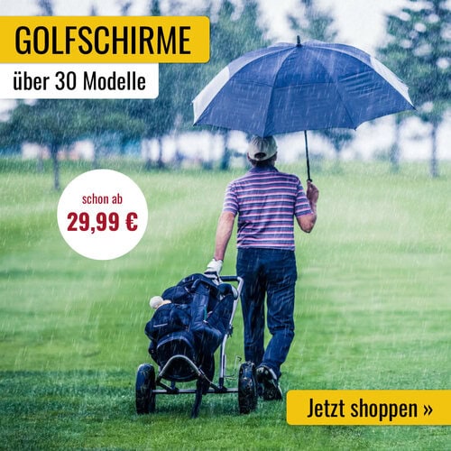 Große Regenschirme für besten Schutz