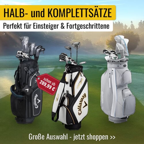 Golfschlägersets schon ab 289,99€