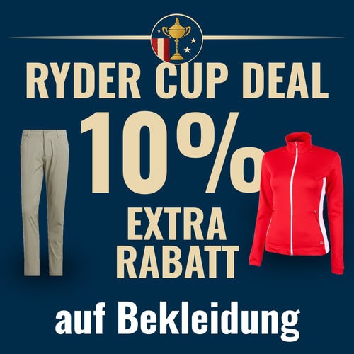 Golfbekleidung mit 10% Extra-Rabatt