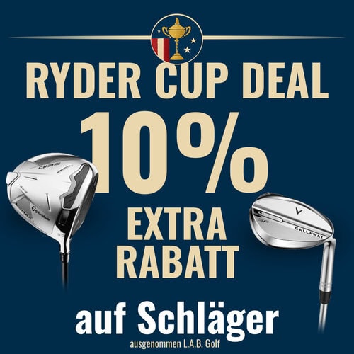 Golfschläger mit 10% Extra-Rabatt - ausgenommen LAB Putter und Komlettsätze