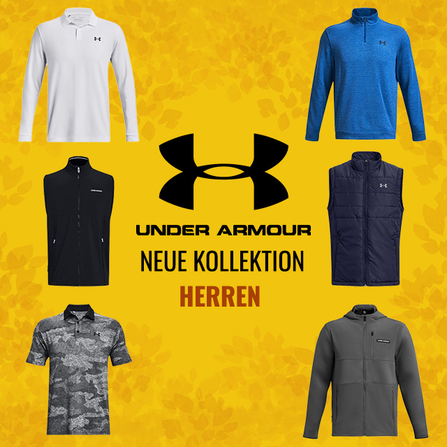 Under Armour Golfbekleidung - Neuheiten für Herren