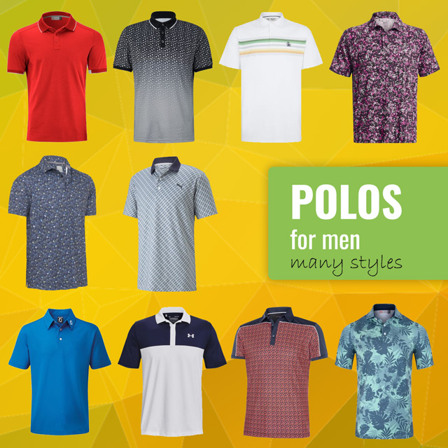 Polo shirts for men
